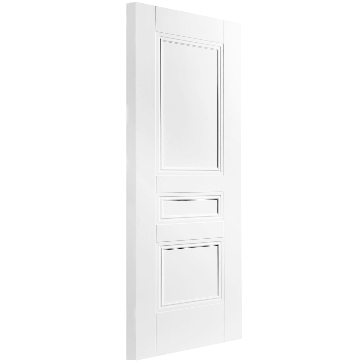 White Internal Primed Elegance Henley 3 Panel Door (109210)