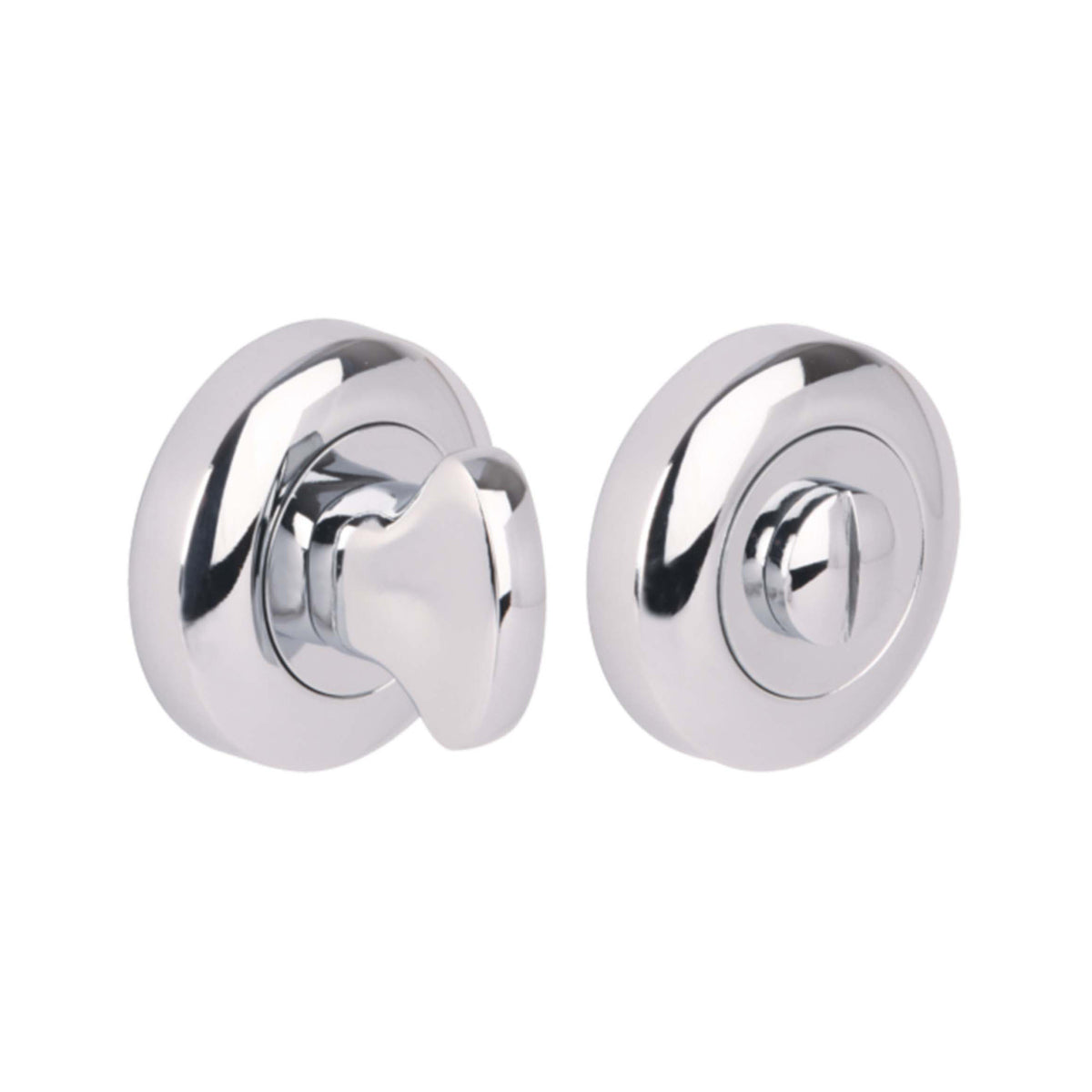 E-Series Bathroom Turn and Release - Polished Chrome