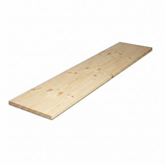 Solid Redwood Pine 18mm Furniture Board, Redwood Pine