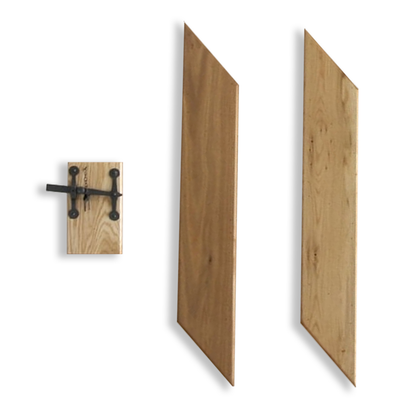 Solid Oak Internal Unfinished Grange Door Lock Block/Bracing Pack