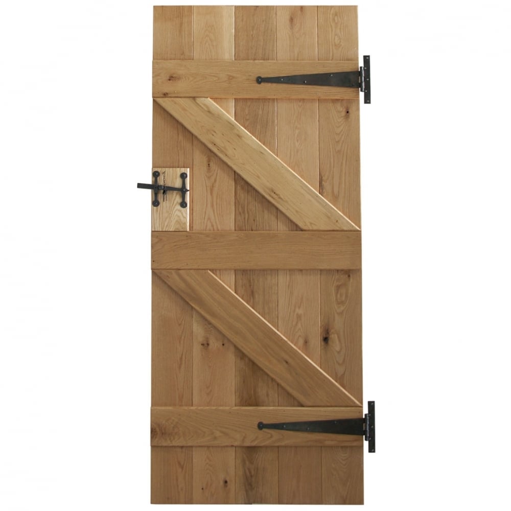 Solid Oak Internal Unfinished Grange Door Lock Block/Bracing Pack