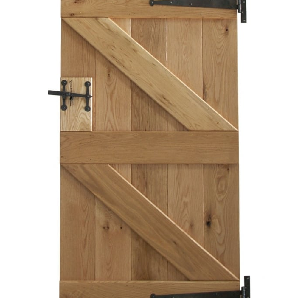 Solid Oak Internal Unfinished Grange Door Lock Block/Bracing Pack
