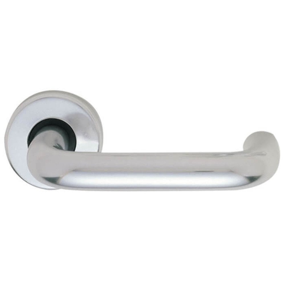 Firebrand Fire Rated Handle Set, Satin Stainless Steel