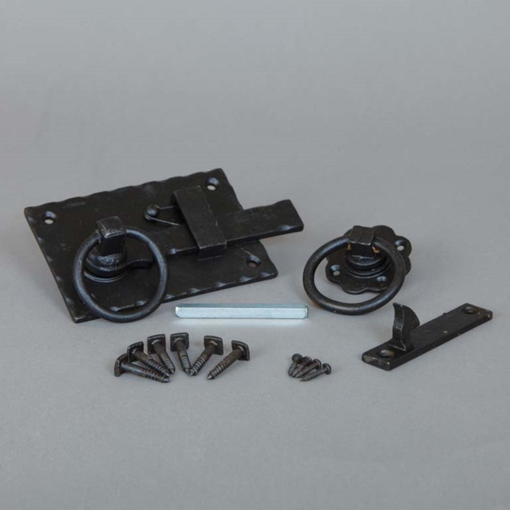 Beeswax Right Handed Cottage Door Hardware Kit