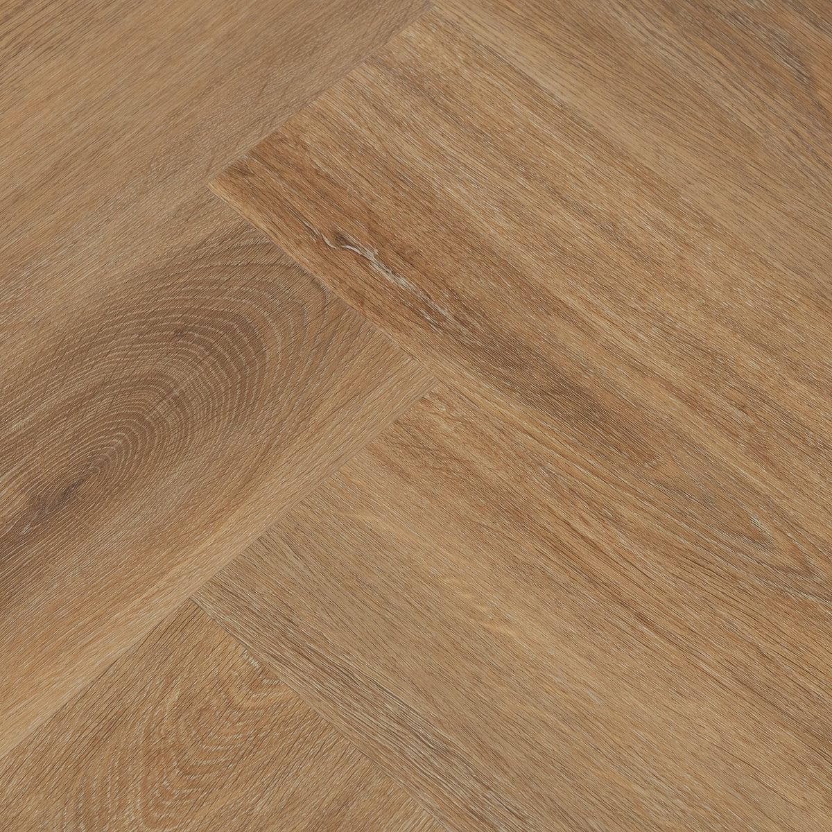Natural Oak - Lifestyle SPC Herringbone 5.5mm Rigid Core Vinyl Flooring (116791)
