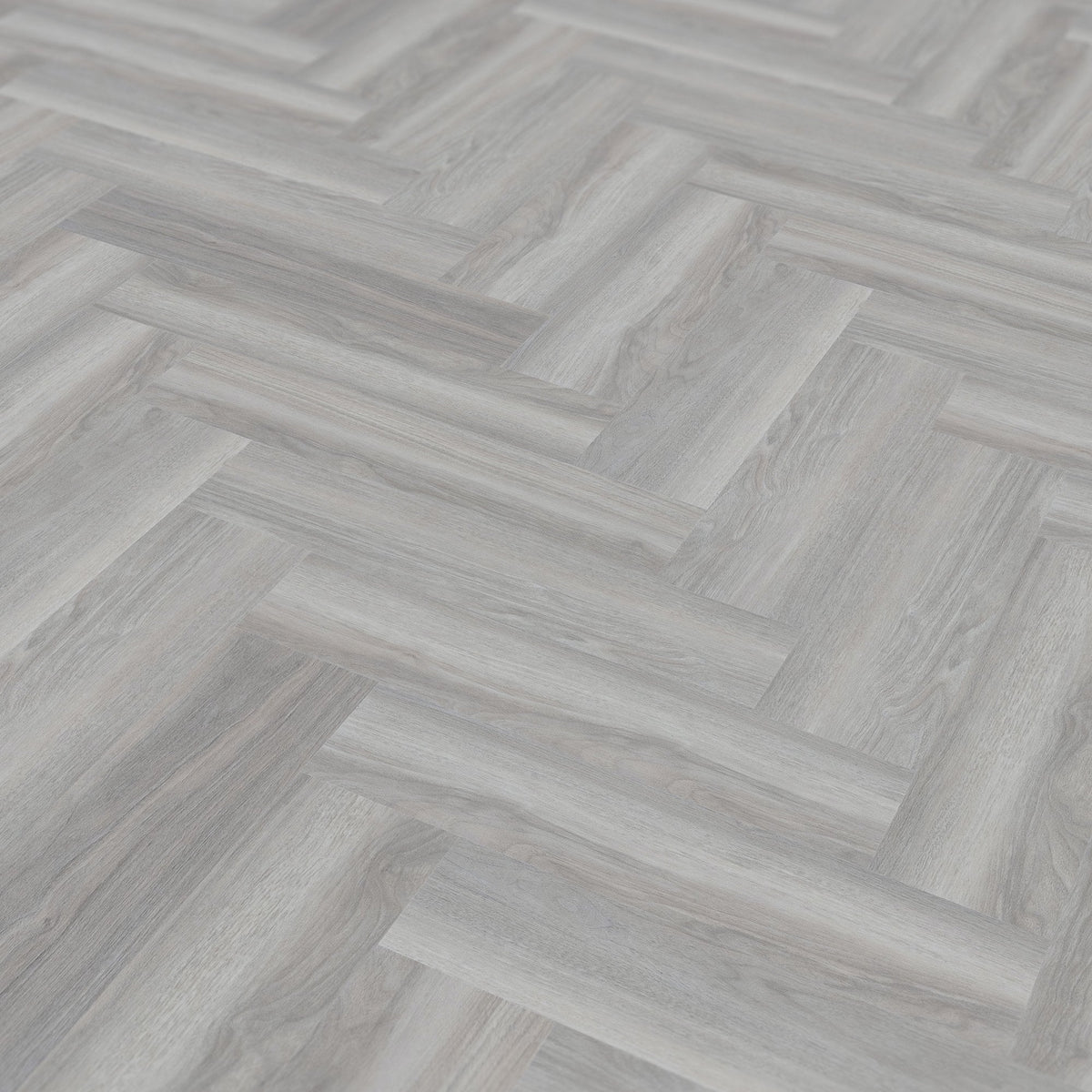 Cool Grey - Lifestyle SPC Herringbone 5.5mm Rigid Core Vinyl Flooring (116795)