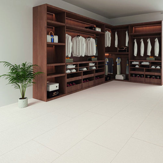 Decori - Industry Tile Water-resistant 8mm Matt Laminate Flooring (119265)