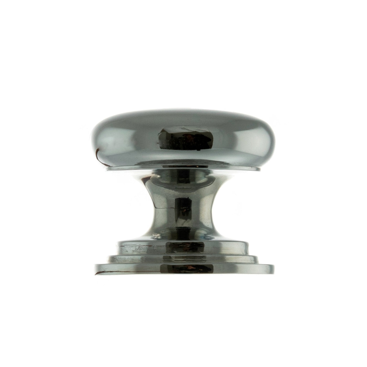 Victorian Louvre Door Knob - Polished Chrome