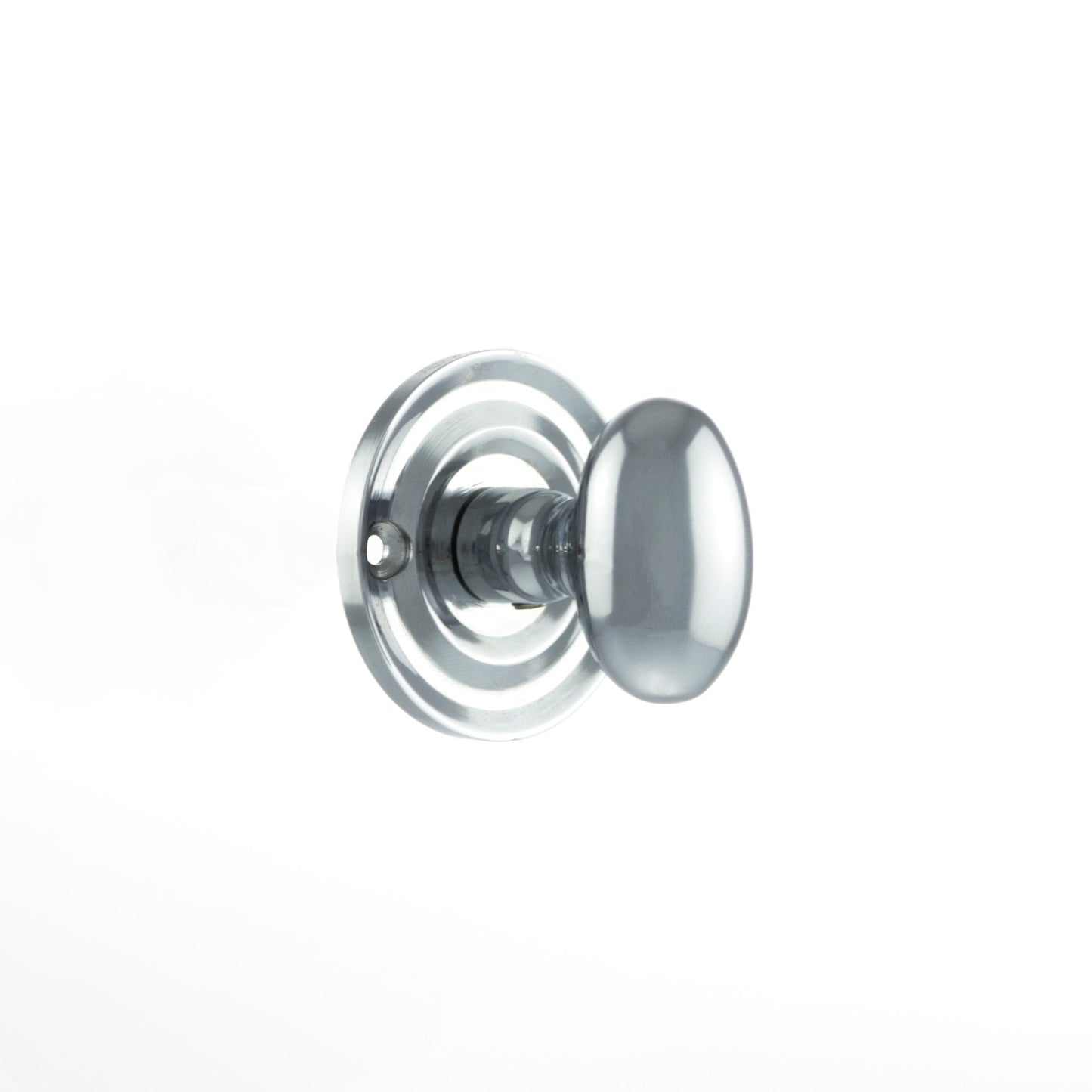 Old English WC Turn and Release Knob - Polished Chrome