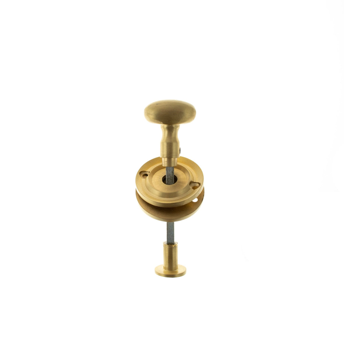 Old English WC Turn and Release Knob - Satin Brass
