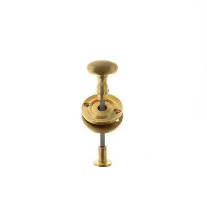 Old English WC Turn and Release Knob - Satin Brass