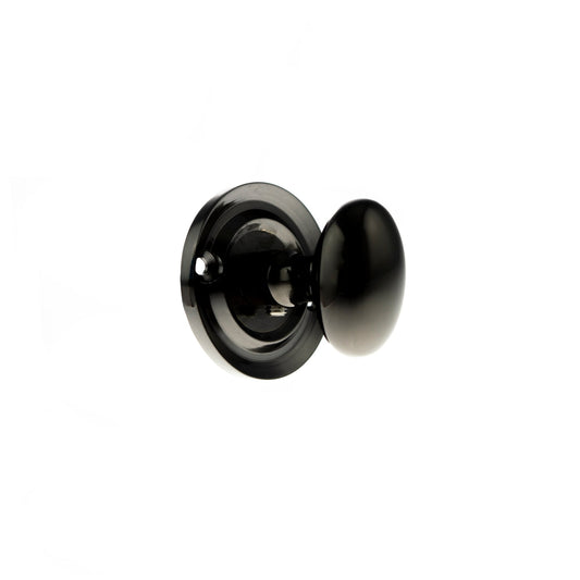 Old English WC Turn and Release Knob - Gun Metal