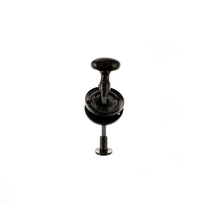 Old English WC Turn and Release Knob - Gun Metal