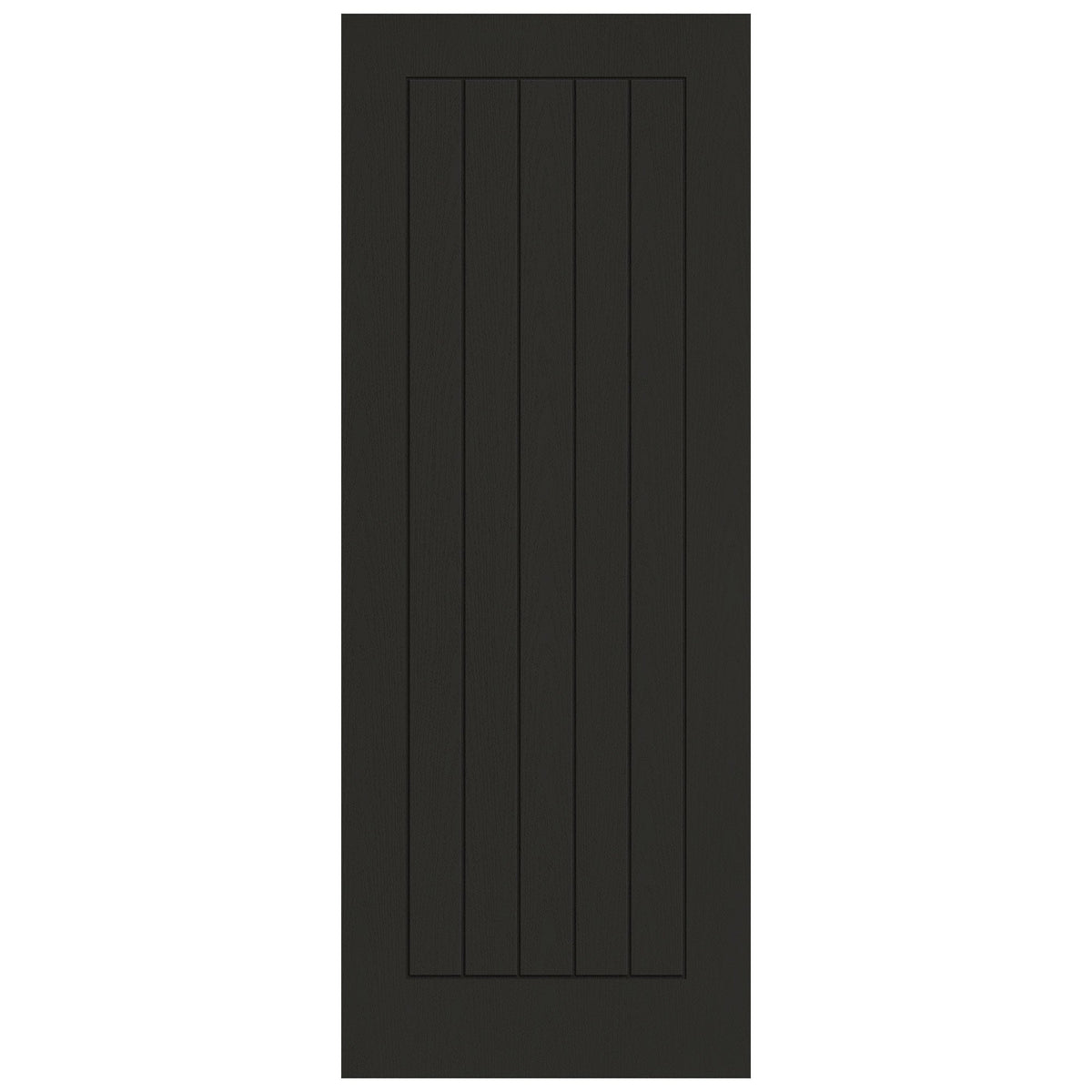 Black Internal Fully Finished Oak Farley Made-to-Measure Door (120489)