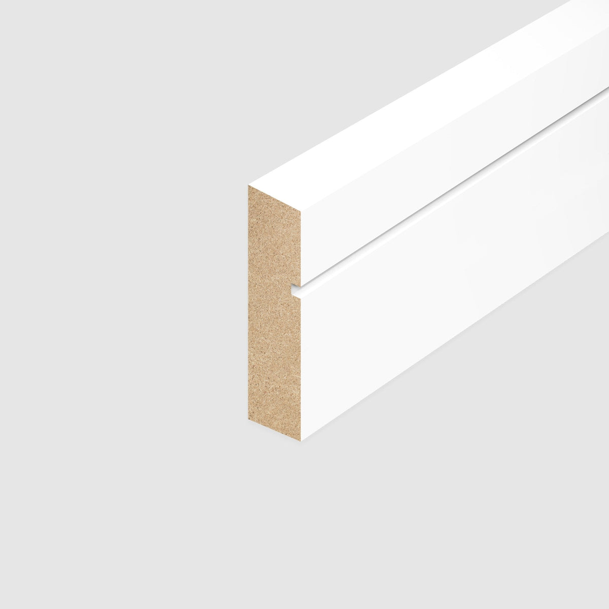 White Primed 2.1m Grooved Architrave 5 Pack (120315)