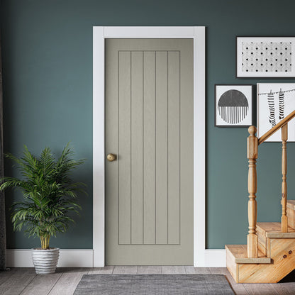 Silk Grey Internal Fully Finished Cottage Door