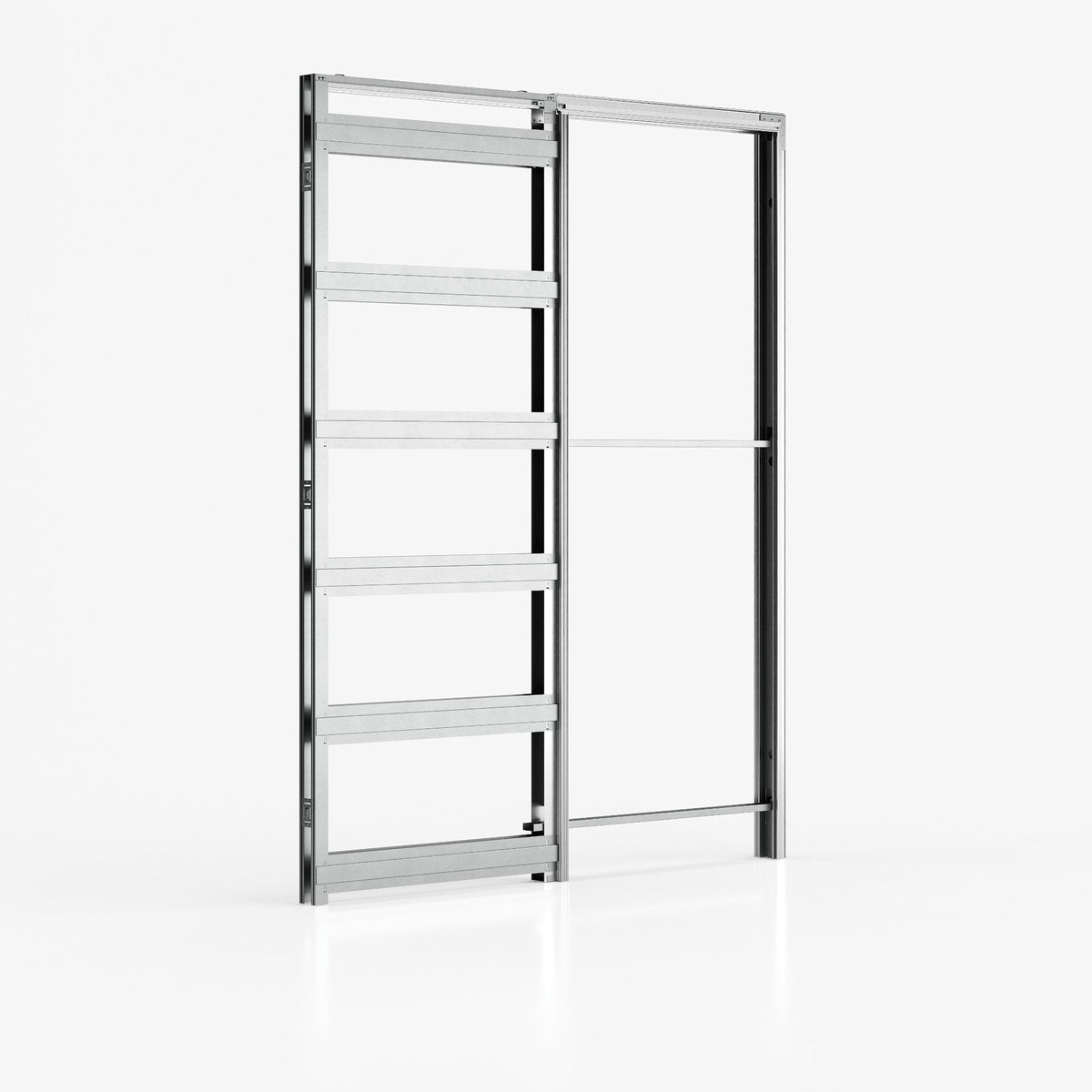 100mm Ermetika Absolute EvoKit Single Frameless Pocket Door System