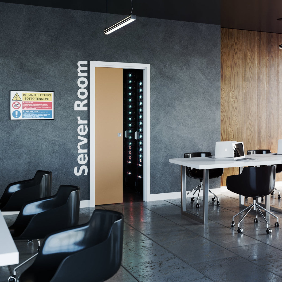 100mm Ermetika EvoKit Fire Rated Single Pocket Door System