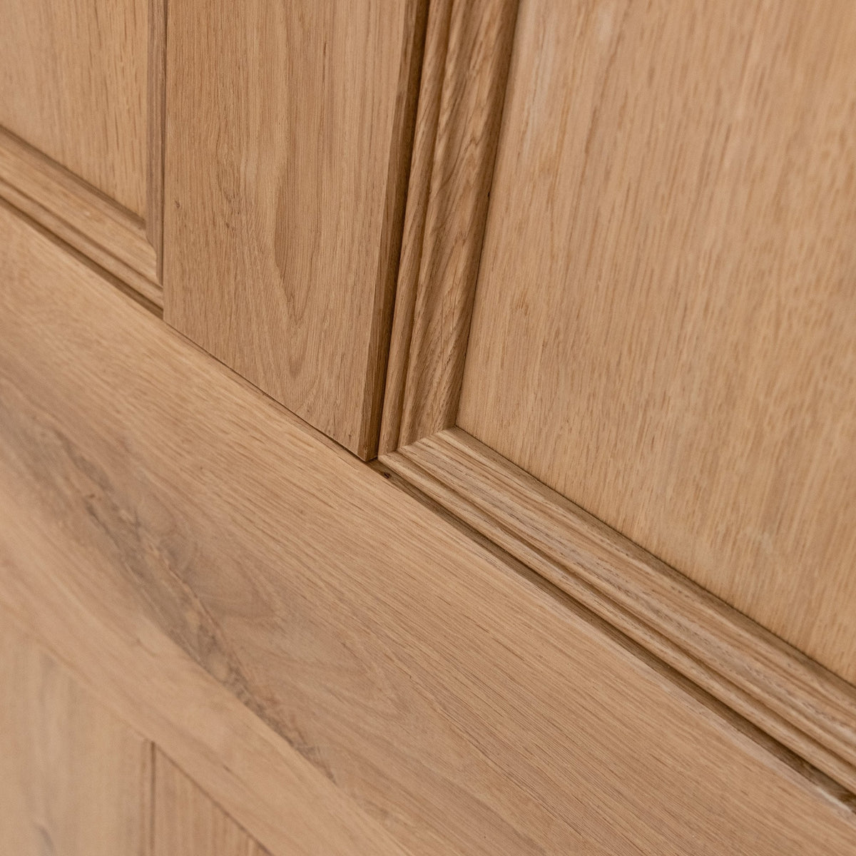 Rustic Oak Internal Fully Finished Victorian 4 Panel Door (118970)