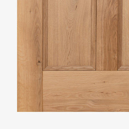 Rustic Oak Internal Fully Finished Victorian 4 Panel Door (118970)