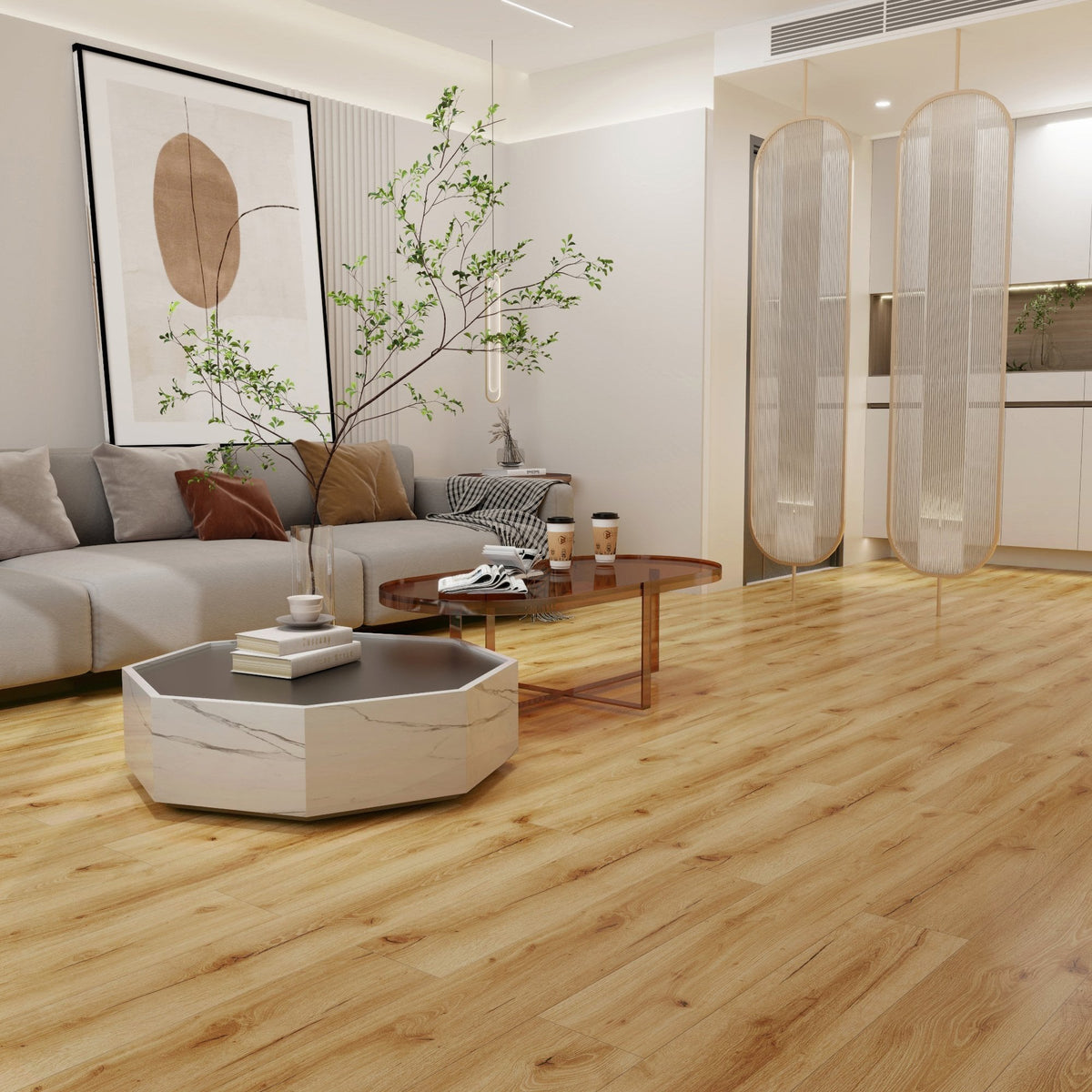 Rustic Oak - Lifestyle SPC 5mm Rigid Core Vinyl Flooring (119010)