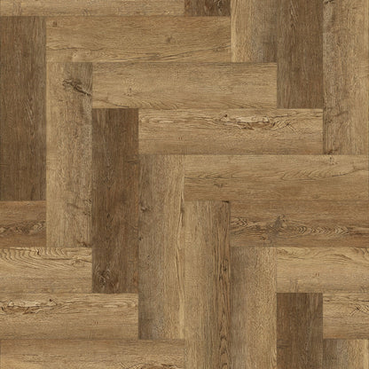 Farmhouse Oak - Lifestyle SPC Herringbone 5.5mm Rigid Core Vinyl Flooring (119017)
