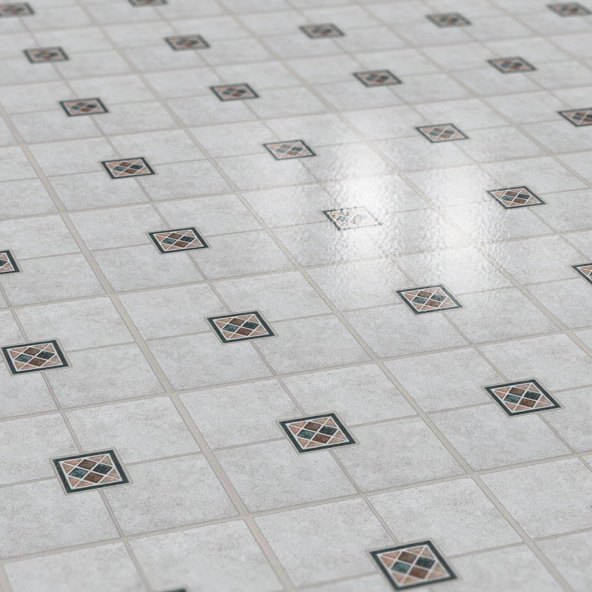 Mezzo - Valm 1.5mm Self-Adhesive Vinyl Tile Flooring (119116)