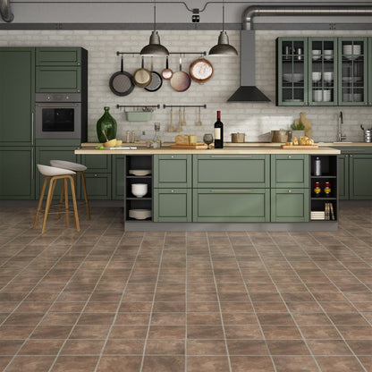 Light Stone - Valm 1.5mm Self-Adhesive Vinyl Tile Flooring (119118)