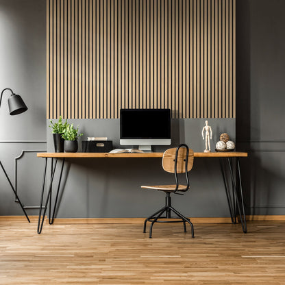 Oak - Elevation Acoustic Wall Panelling