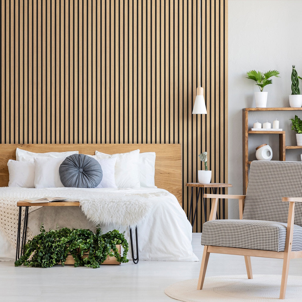 Oak - Elevation Acoustic Wall Panelling