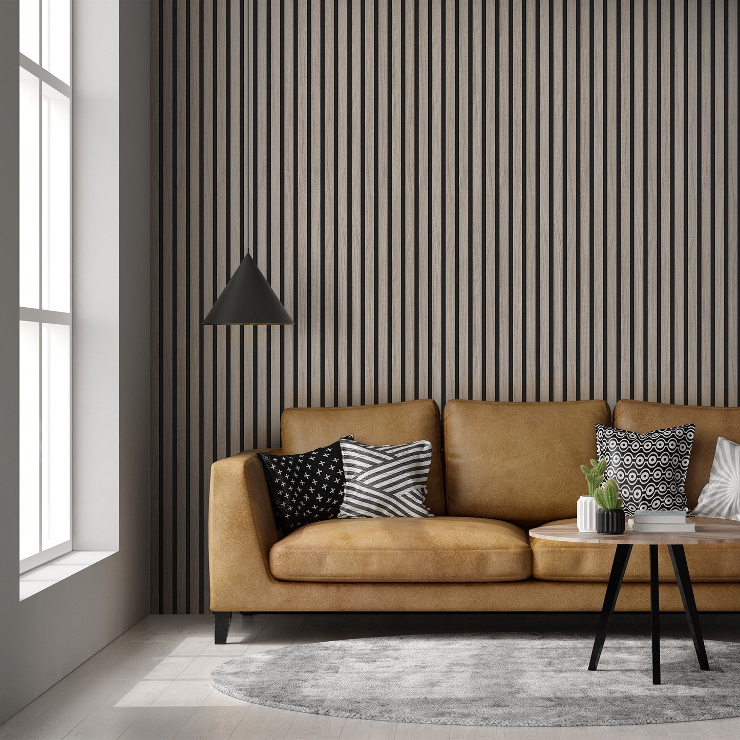 Light Grey - Elevation Acoustic 20mm Fully Finished Wall Panelling