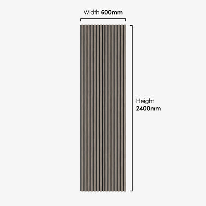 Light Grey - Elevation Acoustic 20mm Fully Finished Wall Panelling