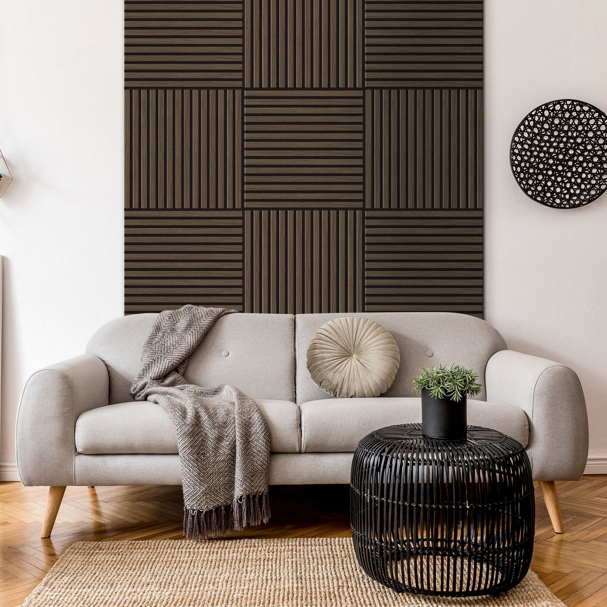 Walnut - Elevation Acoustic Wall Panelling