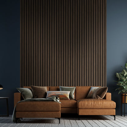 Walnut - Elevation Acoustic Wall Panelling