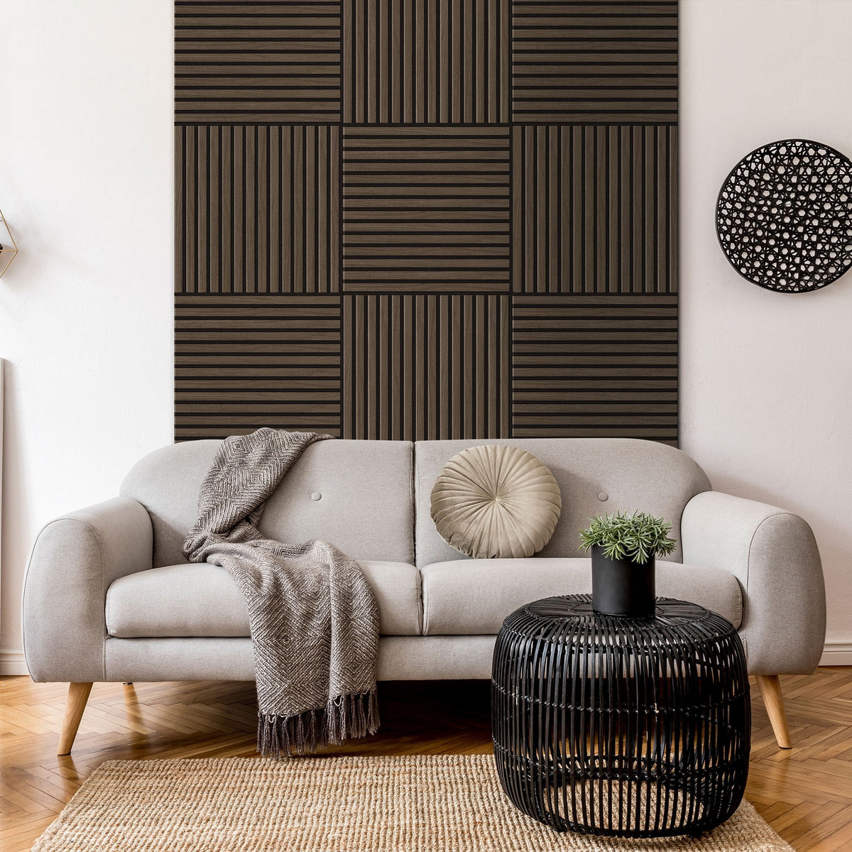 Walnut - Elevation Acoustic Wall Panelling