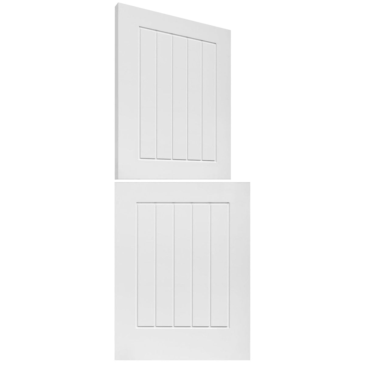 External White Painted Composite Stable Door (121037)