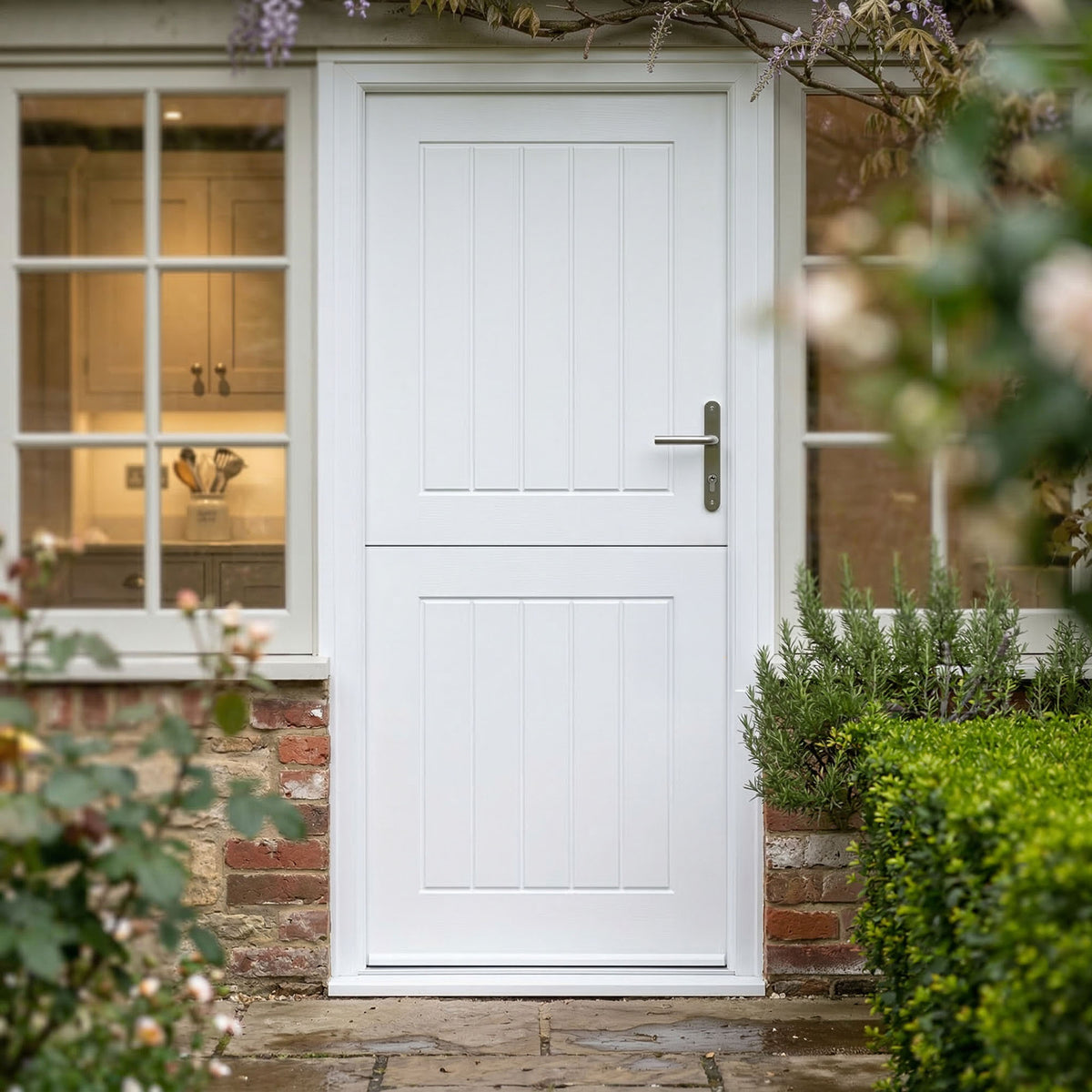External White Painted Composite Stable Door (121037)
