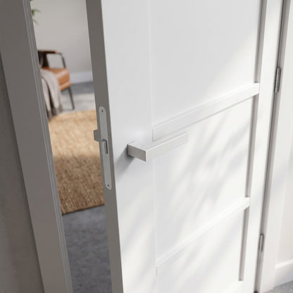 Internal Primed Studio Industrial 4 Panel Door