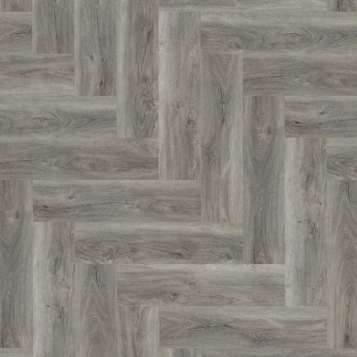 Signature Grey - Lifestyle SPC Herringbone 5.5mm Rigid Core Vinyl Flooring (119871)
