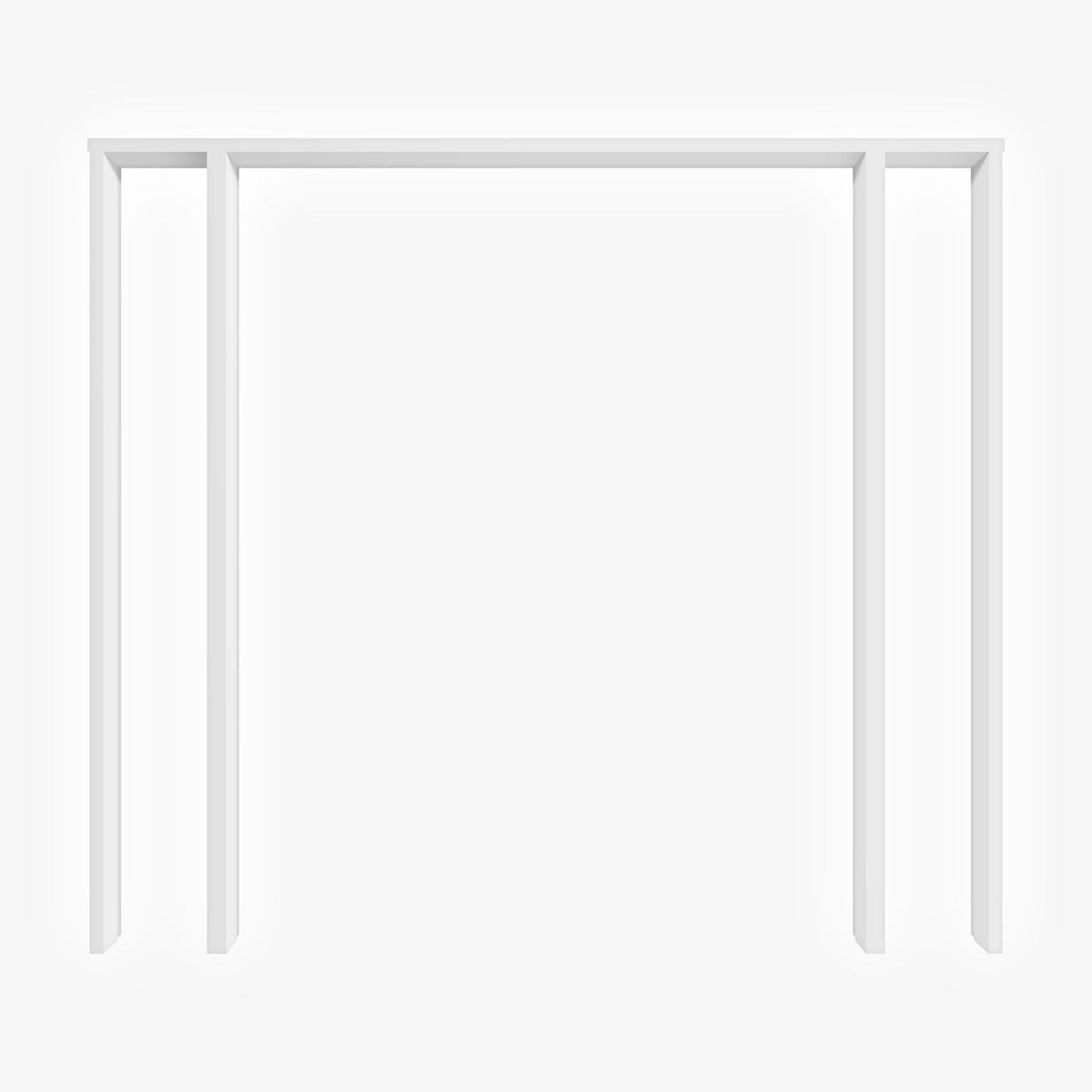 White Internal Primed Room Divider Door Frame Kit