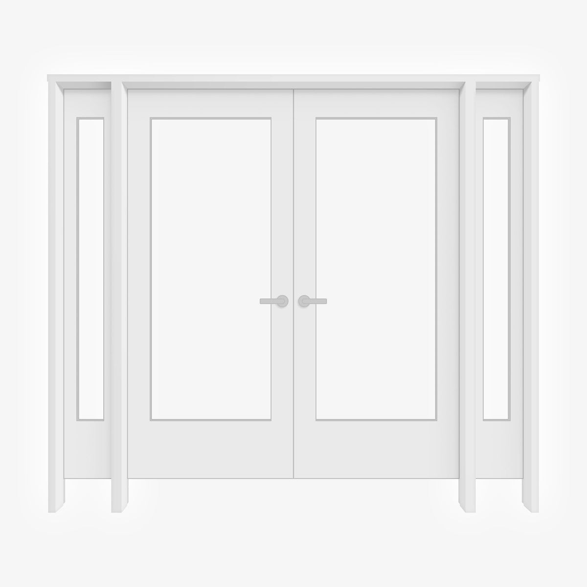 White Internal Primed Room Divider Door Frame Kit
