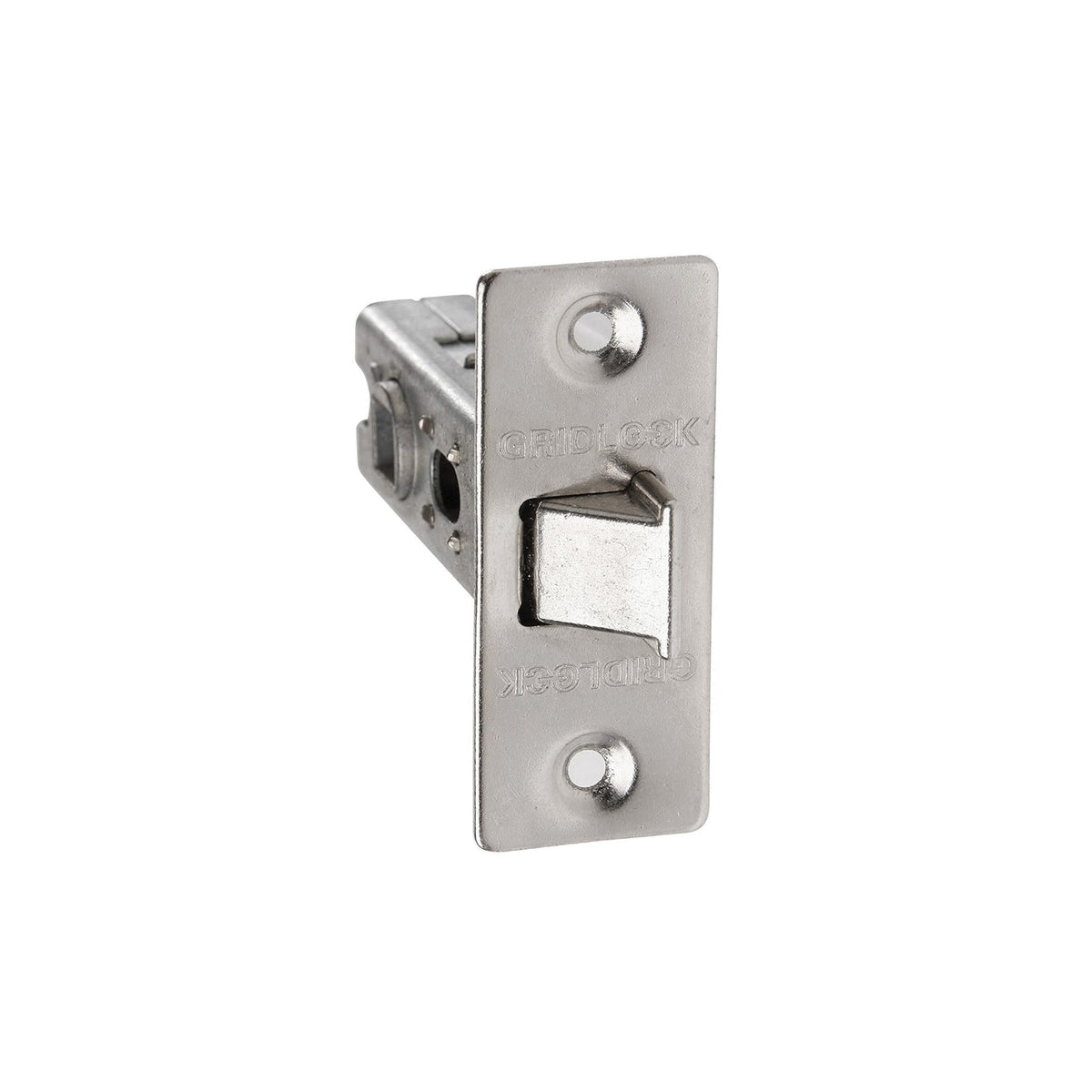 75mm (3) Tubular Mortice Latch - Satin Stainless Steel