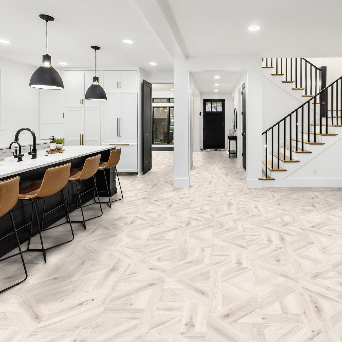 Timido - Aqua Pro Oak Milano Water-Resistant 8mm Laminate Flooring (121462)