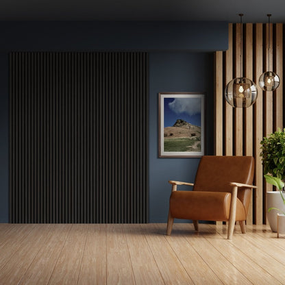 Graphite Black - Elevation Acoustic Wall Panelling