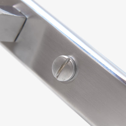 Ritz Lever on Backplate Bathroom Door Handle Set - Polished Chrome / Satin Chrome