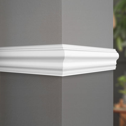 2.4m White Painted Dado Rail 20mm x 69mm
