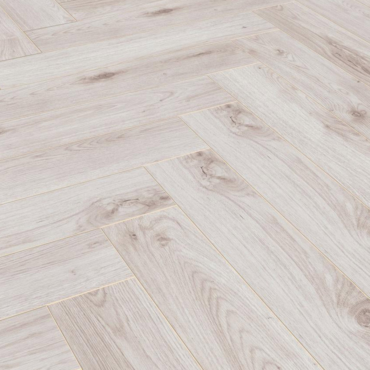Bordeaux Oak - Herringbone 8mm Laminate Flooring (122367)