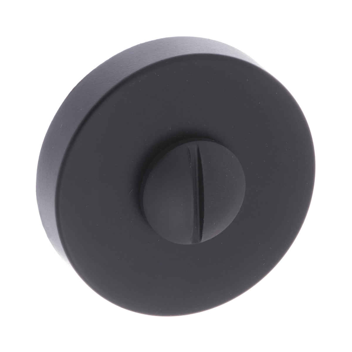 Forme Designer Round WC Turn and Release - Matt Black