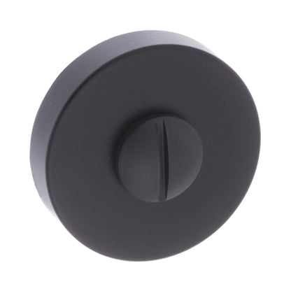 Forme Designer Round WC Turn and Release - Matt Black