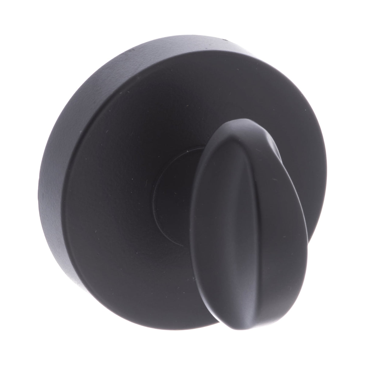 Forme Designer Round WC Turn and Release - Matt Black